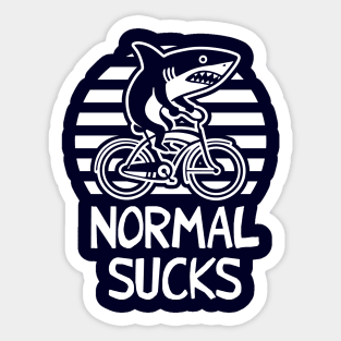 NORMAL SUCKS! Sticker
